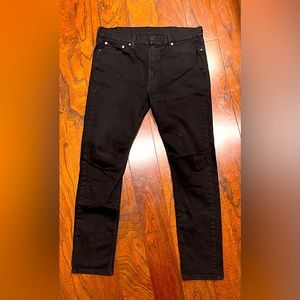 Men’s black Levi’s 510. 38 waist 36 length
